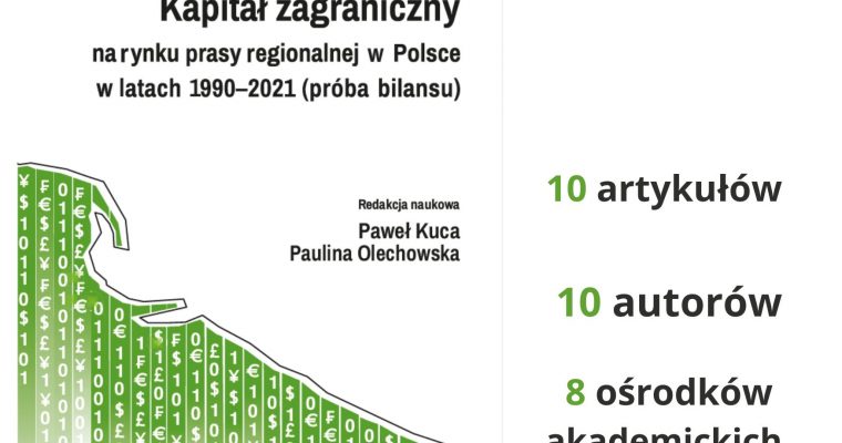 Kapitał zagraniczny na rynku dzienników – monografia zbiorowa