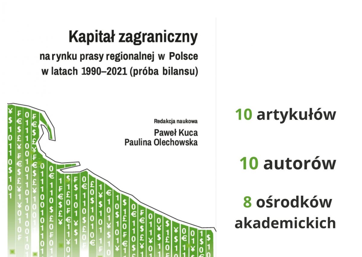 Kapitał zagraniczny na rynku dzienników – monografia zbiorowa